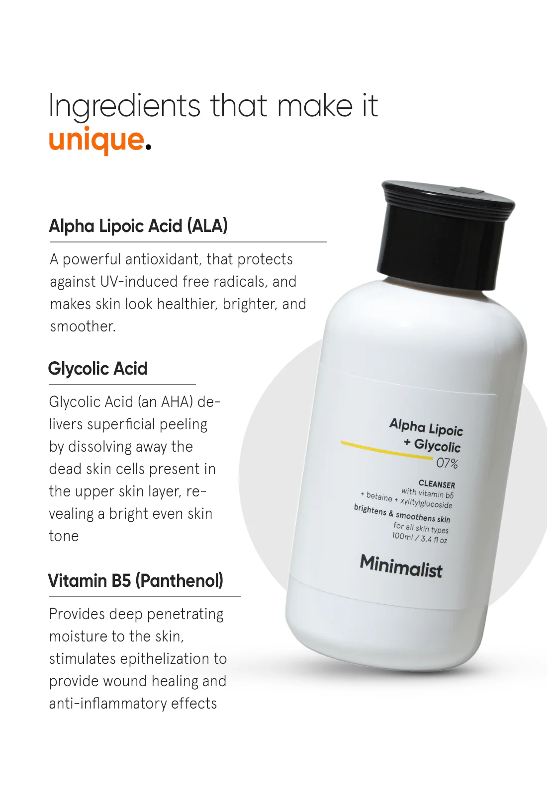 Alpha Lipoic + Glycolic 7% Cleanser - Image 4