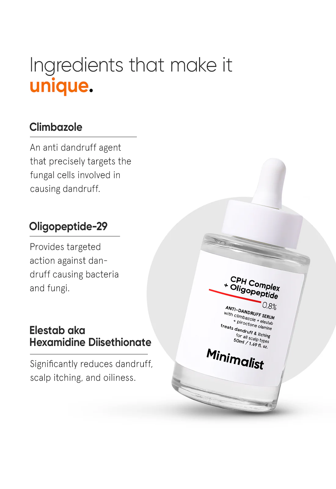 CPH Complex + Oligopeptide 0.8% Anti-Dandruff Serum - Image 4