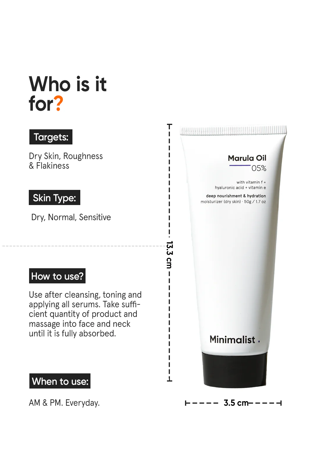 Marula Oil 5% Face Moisturizer - Image 3