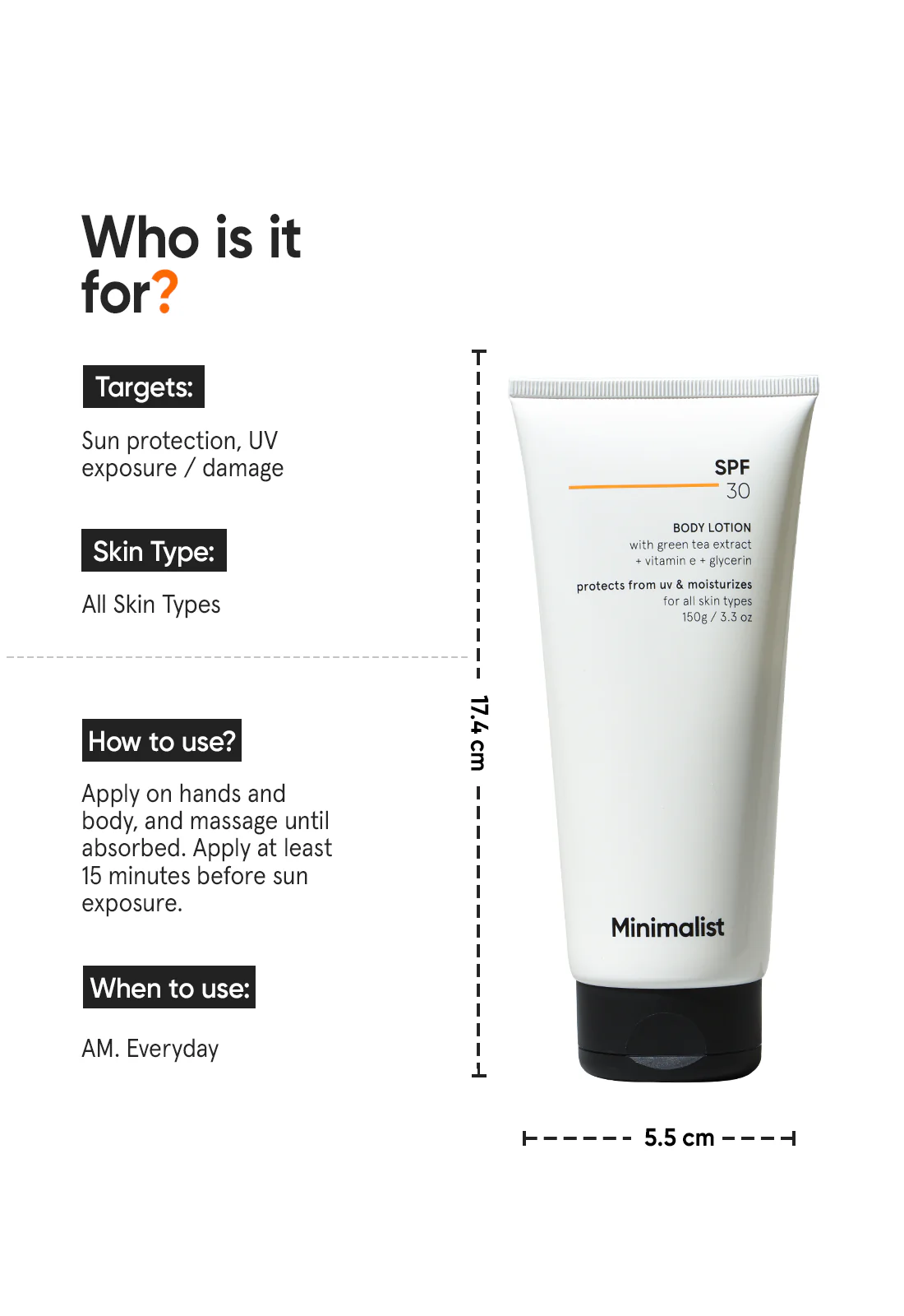 SPF 30 Body Lotion - Image 3