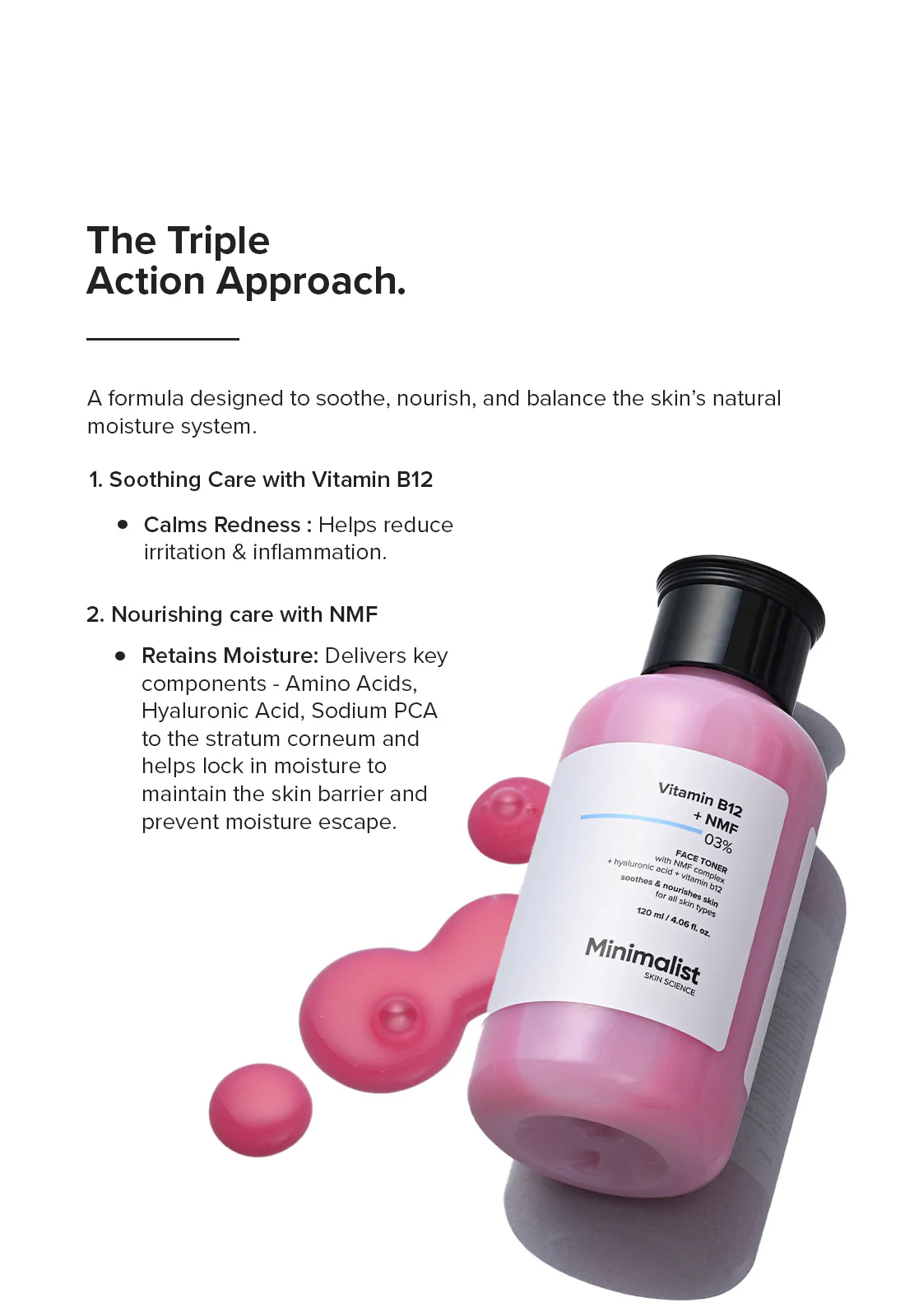 Vitamin B12 + NMF 03% Face Toner - Image 6